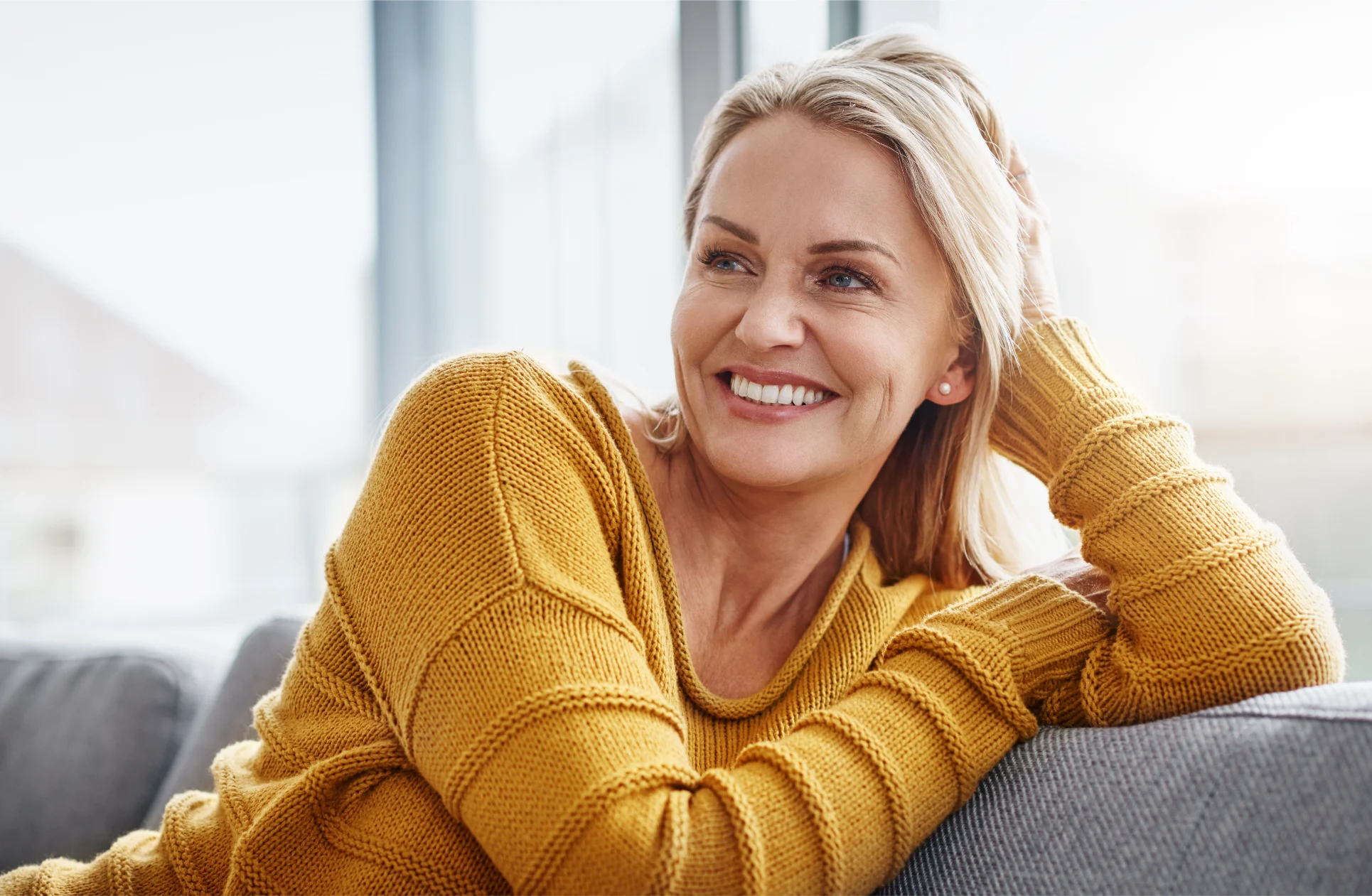 Patient showing improved skin clarity and radiance after photorejuvenation at Gold Skin Care Nashville